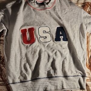 USA Women Gray T-Shirt